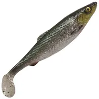 Savage Gear 4D Herring Shad - Gummifisch, Farbe:Green Silver,