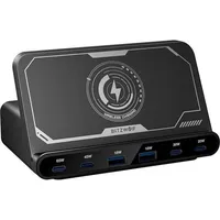 BLITZWOLF Drahtloses Ladegerät, 2xusb A2202 12w - Black