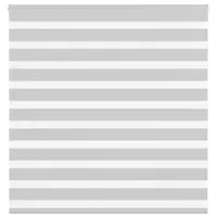 VidaXL Doppelrollo Zebrarollo 150 x 100 cm grau