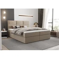 B&b home Boxspringbett Mallorca 180x200 cm – mit Bettkasten