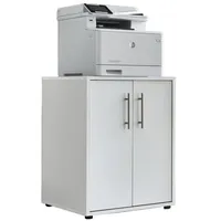 Moebel-dich-auf Druckerkommode TABOR Druckerschrank Druckertisch Aktenschrank 2-türig (BxHxT) 54x74x52