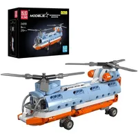 Mould King 24050 Tandemrotor-Hubschrauber Konstruktionsspielsteine
