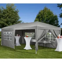 Konifera Faltpavillon, (Set), BxT: 300x600 cm, 34645526-0 grau B/T: