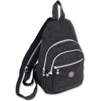 Bag Street Nylon schwarz 21x13x35 ORJ200S - Schwarz