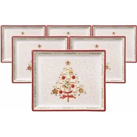 Villeroy & Boch Winter Bakery Delight Gebäckplatte rechteckig, klein