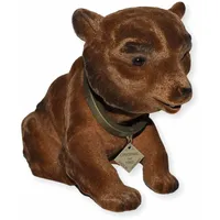 RAKSO Wackel Figur Braunbär Wackeltier H 18 cm groß