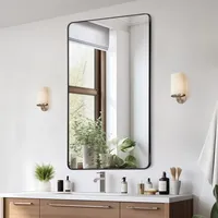 Vevor VEVRO rechteckiger Wandspiegel Schminkspiegel Badezimmerspiegel