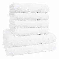 Hammetex Handtuchset 6-tlg. weiß