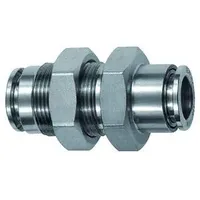 Riegler Gerade Schott-Steckverbindung, M11x0,75, ES 1.4404