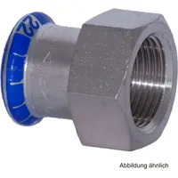 Geberit Mapress Edelstahl Übergang mit IG d18-rp1/2