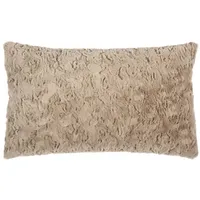 PAD Kissenhülle Flair beige Felloptik 30 x 50 cm