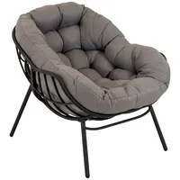 Lesli Living Relaxsessel "Cozy Stone" anthrazit/light-grey