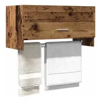 VidaXL Kleiderschrank Altholz-Optik 70 x 32,5 x 35 cm