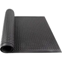 Etm Arbeitsmatte Bubble Naturgummi Schwarz Zuschnitt