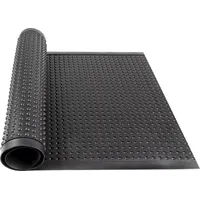 Etm Arbeitsmatte Bubble Naturgummi Schwarz Zuschnitt