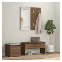 VidaXL Garderoben-Set 0 x 0 x 0 cm braun