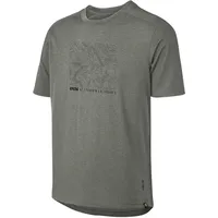 IXS Flow Contour Tech Tee grau S