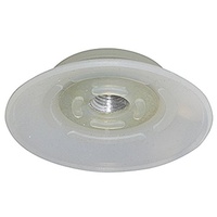 Riegler Flachsauger rund, PFG Ã ̧: 25 mm, Silikon