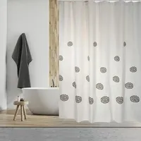 MSV Duschvorhang Tribal 180 x 200 cm beige