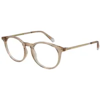 Polaroid PLD D496 Unisex-Brille inkl. Gläser Vollrand Rund Kunststoff-Gestell