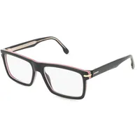 Carrera 344 Herren-Brille inkl. Gläser Vollrand Halb Metall-Gestell 55/17/145,
