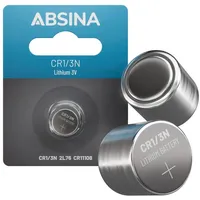 Absina CR1/3N Batterie Lithium 3V - Batterie CR11108 auslaufsicher