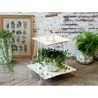 Chic Antique Etagere mit Henkel 54x31x31 cm
