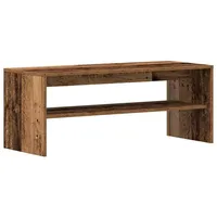 VidaXL TV-Regal Altholz-Optik 100x40x40 cm Holzwerkstoff
