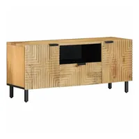 VidaXL TV-Schrank Braun 105x33x46 cm Massivholz Mango