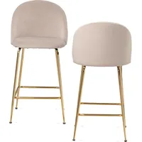 Wohnling Barhocker Set Samt
