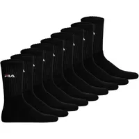 Fila Tennissocken 9 Paar Schwarz 43-46