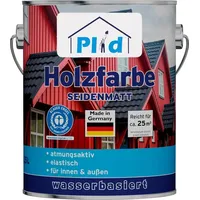 Plid Holzfarbe 2,5l Weiß, für ca. 25m2 / Holzlack