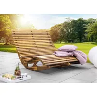 HC Garten & Freizeit Doppelliege 150 x 120 x
