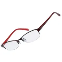 Fossil Brillengestell aus Metall/Kunststoff in Rot | Gr.: onesize
