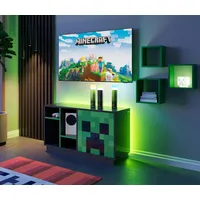 Phoenix Minecraft Lowboard »Creeper« - TV-Möbel, Konsolen-Regal