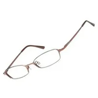 Fossil Brillengestell aus Metall in Graubraun | Gr.: onesize