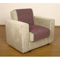 Licardo Sesselschoner Sesselschoner Wolle Noppen silber 150 x 50