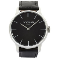 Locman Herrenuhr 1960 Schwarz | Gr.: onesize