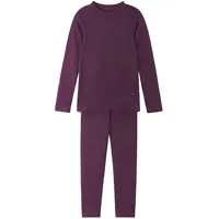 Reima Taitoa Funktionsunterwäsche-set - Deep purple - 3-4 Jahre