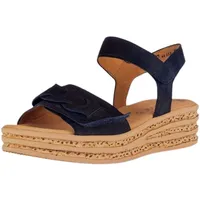 Gabor Plateau Sandalen in blau | Gr.: 39