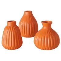 Boltze Vase Esko 3er-Set: Orange