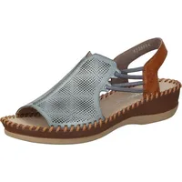 Rieker Komfort Sandalen in blau, 40