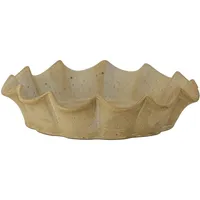 Bloomingville Solange Ofenform, Natur, Steingut, Ø 28 x H6,5