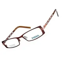 Fossil Brillengestell aus Metall in Braun | Gr.: onesize