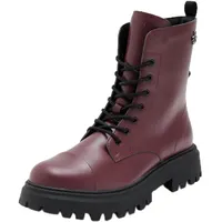 GEOX J MAQUINNENS Girl B Chelsea Boot, DK Burgundy,