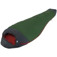 Robens Snowfall III -13°C Mumienschlafsack, 220x80x51cm, Reißverschluss rechts, grün/grau