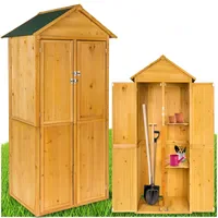 Tectake Geräteschrank 0,81 x 0,60 m Braun