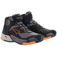 Alpinestars CR-X Drystar Motorradschuhe schwarz / braun / orange