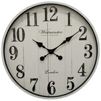 GLOBO Quarzwanduhr B992543 Ø 50 cm Kunststoff