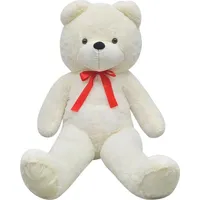 VidaXL Teddybär Kuscheltier Plüsch Weiß 170 cm